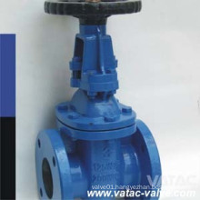 Non-Rising Stem Cast Iron RF Flanged Resilient Gate Valve